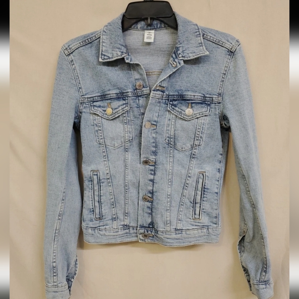 H&M Light Blue Denim Jean Jacket